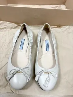 《ほぼ新品》価格相談可　PRADA バレエパンプス