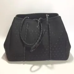 【未使用タグ付】メルセデスベンツ 純正 トートバッグ ショッパー 黒 ポーチ付