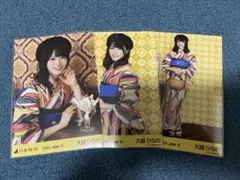 【最安値】乃木坂46 生写真　大越ひなの　真夏の全国ツアー2026 浴衣　3種のサムネイル