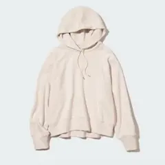 UNIQLO スウェットプルパーカ（長袖） オフホワイト M