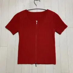 AZUL BY MOUSSY Wジップショートスリーブプルオーバー