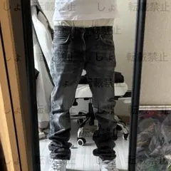 フレアデニム ウォッシュ ボタンフライ y2k swag opium yoko - メルカリ