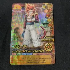 ドラゴンボール W爆裂インパクト 禁レア ゴジータ4 データカードダス4周年