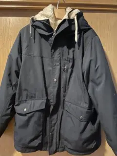 フリースライニング フード付きジャンパー