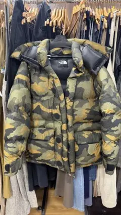 THE NORTH FACE XL カモフラ 迷彩ダウンジャケット