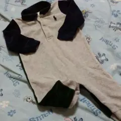 9227￥999→￥443 ラルフローレン　ロンパース　サイズ9M /75/48