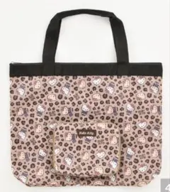 【新品】しまむら サンリオ ハローキティ トートバッグ ヒョウ柄