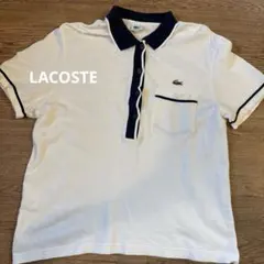 LACOSTE 半袖ポロシャツ ホワイト