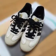 adidas Samba og　ベージュ(オフホワイト)×ブラック