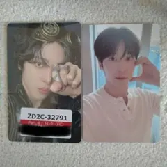 アチズ ATEEZ ユノ JPFC 特典 封入トレカ 2枚セット