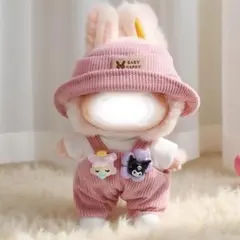 ぬいぐるみ着ぬい服 labubu着せ替え服セット　17cmラブブ洋服 かわいい