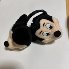 ミッキーマウス イヤーマフ 耳あて ディズニー レトロ 調節可能