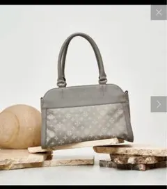 美品　ラシット　モランディボストンM グレー