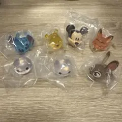ディズニーキャラクター ファッションリング リング ロイヤルクリア 7種セット