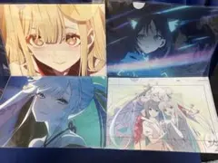超かぐや姫！　クリアファイル4種　彩葉　ヤチヨ　劇場グッズ　特典　ラフ原画