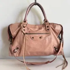 BALENCIAGA ザ ファースト ハンドバッグ y2k シティ ブラウン - メルカリ