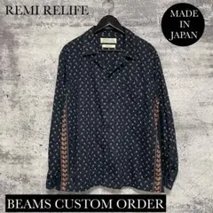 REMI RELIFE BEAMS別注 ペイズリー総柄ロングスリーブシャツのサムネイル