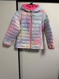 キッズ フード付き グラデーションコート 130〜140サイズくらい