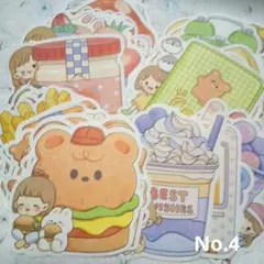 海外製　かわいい　ダイカットメモ おすそわけ 40枚 No.4　匿名発送