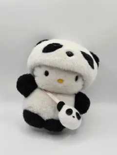 ハローキティ パンダ ぬいぐるみ キーホルダー マスコット 平成 レトロ