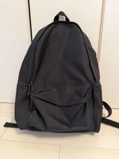 無印良品　肩の負担を軽くするリュック　黒のサムネイル