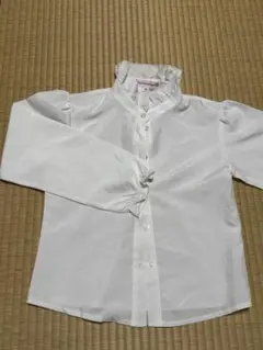 Catherine Cottage ホワイト長袖シャツ 140