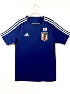 7*T様 ✨adidas日本代表 サッカーシャツ ブルー 半袖 ユニフォーム美品