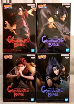 値下げ【新品未開封】フィギュア うちはイタチサスケ、我愛羅、タオル付き