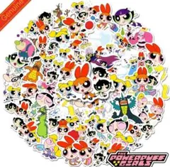 パワーパフガールズ　シール　ステッカー　50枚