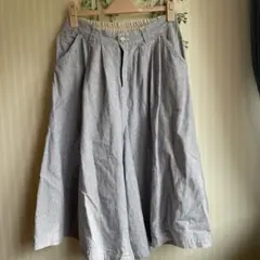 ロングキュロットスカート　①-3