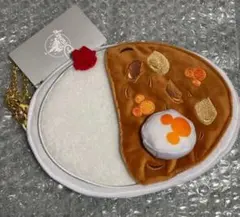 ディズニーストア ポケット付きキーチェーン カレー 新品タグ付