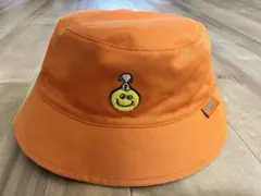 スヌーピー　オレンジ バケットハット