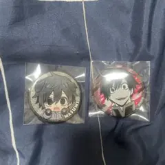 桃源暗鬼　淀川真澄　缶バッジ×2