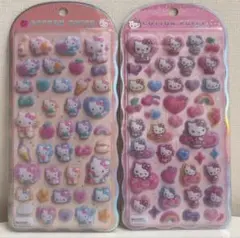 新品正規品 サンリオキティコットンパフィーシール