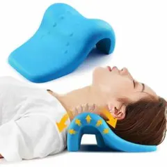 ストレートネック 首 枕 1日10分 ストレッチ 首 肩周りリラックス 首まくら