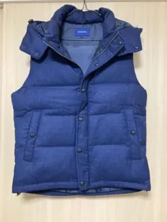 フード付ダウンベスト