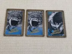 僕のヒーローアカデミア 原画展 箔押しクリアカード 轟