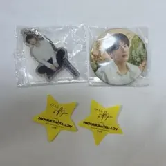 TXT ACT TOMORROW アクリルキーリング　テヒョン缶バッジ