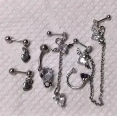 地雷系 ピアス へそピアス まとめ売り 未使用 アレルギー対応