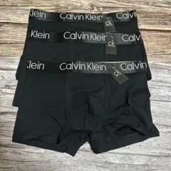 新品未使用 Calvin Klein ボクサーパンツ 3枚セット XL 黒
