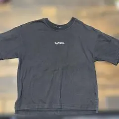 KANGOL KIDS ロゴ Tシャツ ブラックのサムネイル