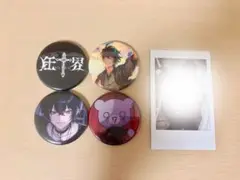 忽那 実写チェキ 缶バッジ セット