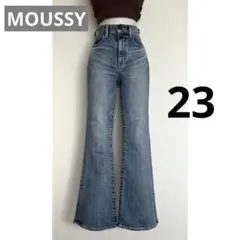 moussy☆ブーツカットデニム☆フレアデニム☆ライトブルー