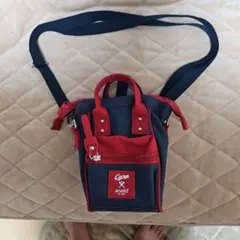 ミッキー様専用　Carp X anello ミニトートバッグ ネイビー/レッド