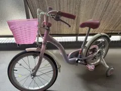Disney Princess 幼児用自転車 補助輪付き18インチのサムネイル