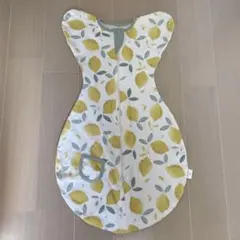 レモン柄 スワドル　Mサイズ