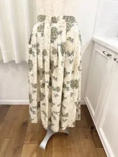 花柄フレアスカートのサムネイル