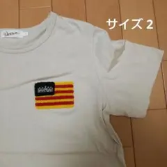 Tシャツ 半袖 ベージュ Mのサムネイル