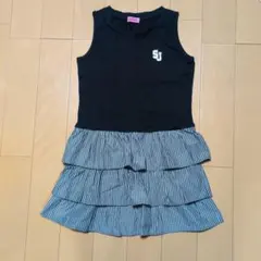 150cm SISTER Jenni ノースリーブチュニック丈ワンピース