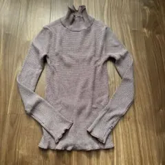 CIAOPANIC TYPY ストライプ ハイネックニット